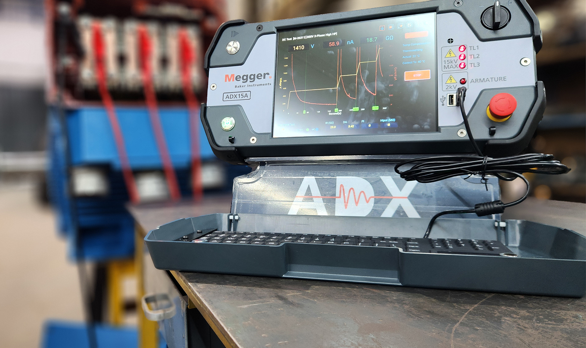 Área de Diagnósticos y Mediciones Eléctricas de Fabrifor